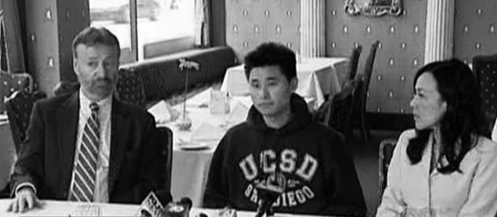 Iredale Law press conference - Eugene Iredale, Daniel Chong, Julia Yoo
