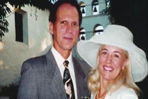 Kevin Brown and his wife