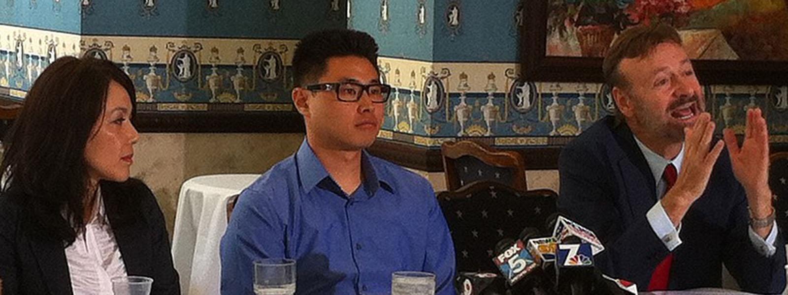 Daniel Chong press conference